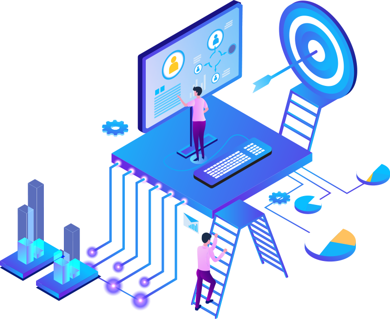 Genurion illustration SEO GEO team continuous monitoring